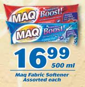 Maq Fabric Softener 500ml-Each