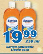 Savlon Antiseptic Liquid 250ml-Each