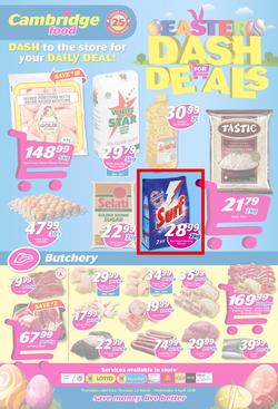 Cambridge Food Gauteng : Dash For Deals (22 March - 4 April 2018), page 1