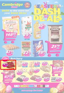 Cambridge Food Gauteng : Dash For Deals (22 March - 4 April 2018), page 1