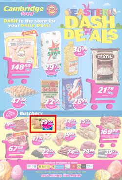 Cambridge Food Gauteng : Dash For Deals (22 March - 4 April 2018), page 1
