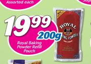 Royal Baking Powder Refill Pouch-200g