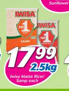 Iwisa Maize Rice/ Samp-2.5 Kg Each