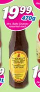 Mrs. Balls Chutney Assorted-470g