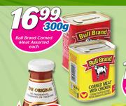 Bull Brand Corned Meat Assorted-300g Each