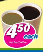 Hot Tea/ Coffee-Each