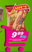 Fatti's & Moni's Macroni/ Spaghetti-500g Each