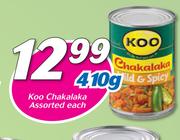 Koo Chakalaka Assorted-410g