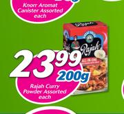 Rajah Curry Powder Assorted-200g