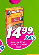 Knorrox Stock Cubes Assorted-24's