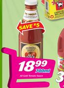 All Gold Tomato Sauce-700ml