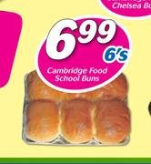 Cambridge Food School Buns-6's
