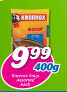 Knorrox Soup Assorted-400g