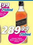 Johnnie Walker Black Label Scotch Whisky-750ml