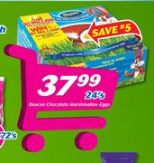 Beacon Chocolate Marshmallow Eggs-24's