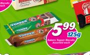 Bakers Topper Biscuits Assorted-125g Each