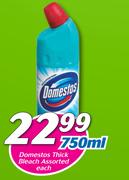 Domestos Thick Bleach-750ml Each