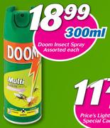 Doom Insect Spray-300ml Each