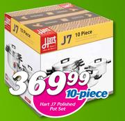 Hart J7 Polished Pot Set 10-Piece