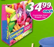 Cambridge Food Shopper Bag-Each