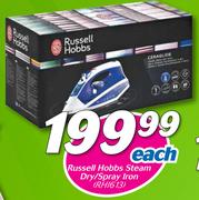 Russell Hobbs Steam Dry/Spray Iron RH1613-Each