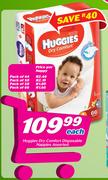 Huggies Dry Comfort Disposable Nappies Pack Of 50-Per Nappy