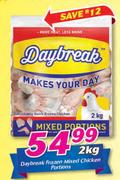 Daybreak Frozen Mixed Chicken Portions-2Kg