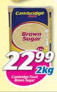 Cambridge Food Brown Sugar-2Kg