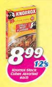 Knorrox Stock Cubes Assorted-12's Each