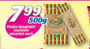 Polana Spaghetti/Macaroni Assorted-500g Each