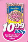 Cambridge Food Red Speckled Beans-500g