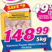 Supreme Frozen Mixed Chicken Portions-5Kg