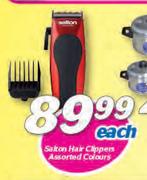 Salton Hair Clippers Assorted Colours-Each