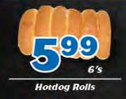 Hotdog Rolls-6's