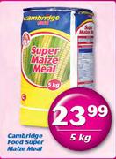 Cambridge Food Super Maize Meal-5Kg