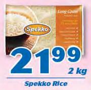 Spekko Rice-2Kg