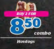 Hotdogs Combo-For 2