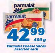 Parmalat Cheese Slices-400g Each