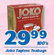 Joko Tagless Teabags-100's