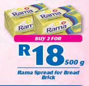 Rama Spread For Bread Brick-2x500g