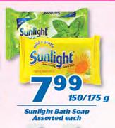 Sunlight Bath Soap-150/175g Each