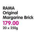 Rama Original Margarine Brick-20 x 250gm