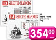 I & J Hake Fillets (All variants)-5kg Each