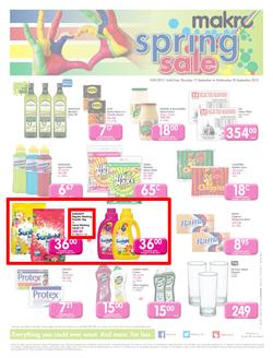 Makro Gauteng : Food Catalogue (17 Sep - 30 Sep 2015), page 1