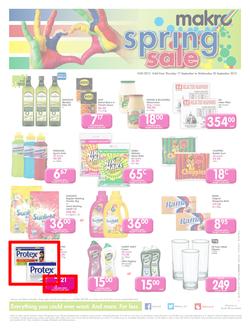 Makro Gauteng : Food Catalogue (17 Sep - 30 Sep 2015), page 1
