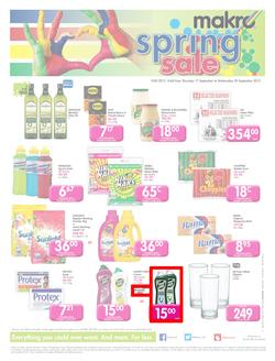 Makro Gauteng : Food Catalogue (17 Sep - 30 Sep 2015), page 1