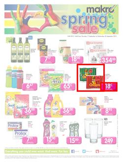 Makro Gauteng : Food Catalogue (17 Sep - 30 Sep 2015), page 1