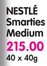 Nestle Smarties Medium-40 x 40gm