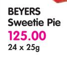 Beyers Sweetie Pie-24 x 25gm