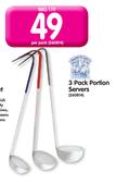 3 Pack Portion Servers-Per Pack